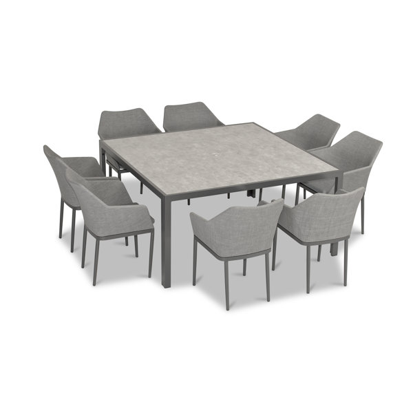 Harmonia Living Tailor Outdoor 9 Piece Dining Set by Harmonia Living & Reviews Perigold